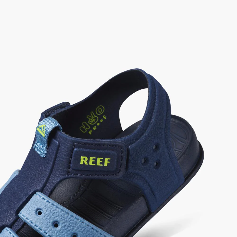 Reef Kids LITTLE WATER BEACHY GREY/OCEAN/LIME - Image 6