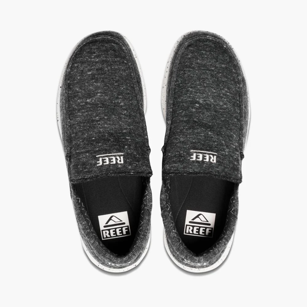 Reef Men CUSHION COAST SLIP ON BLACK/WHITE - Image 3