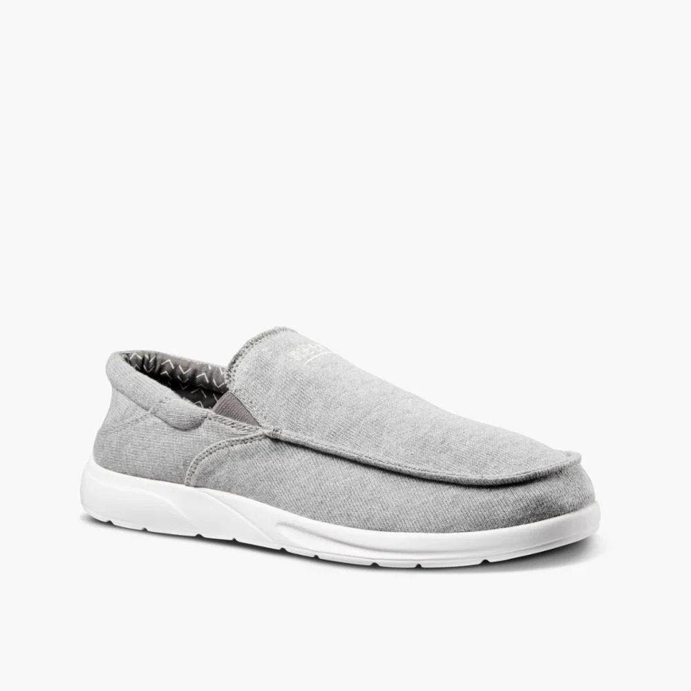 Reef Men CUSHION COAST SLIP ON GREY/WHITE
