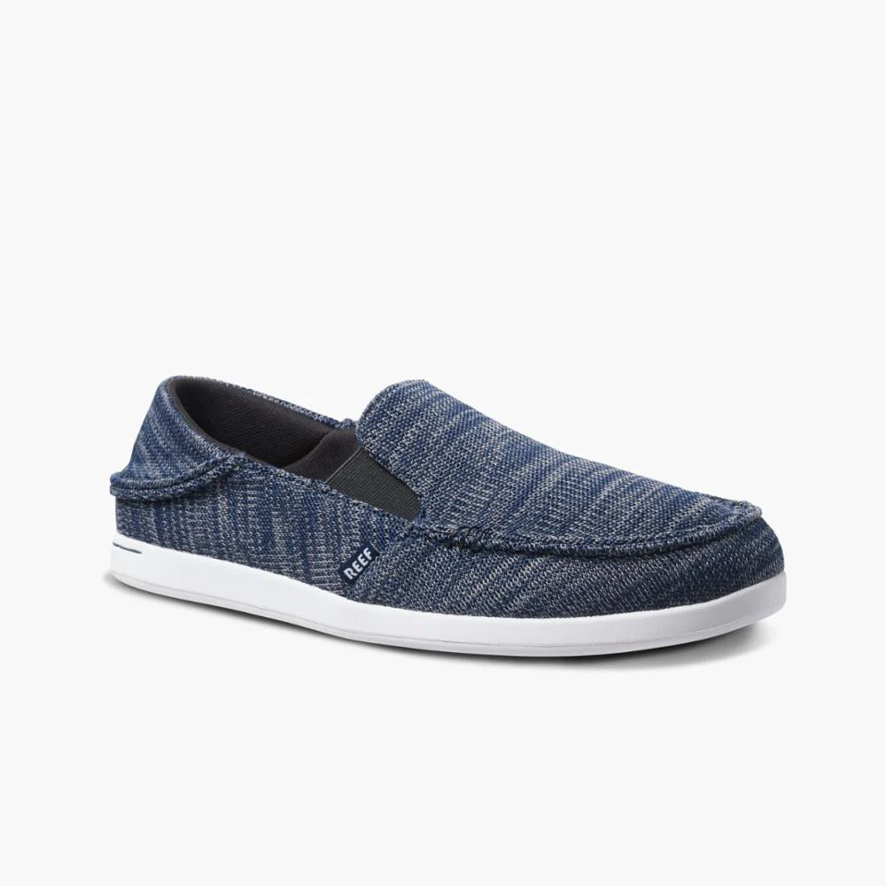 Reef Men CUSHION MATEY KNIT NAVY/WHITE