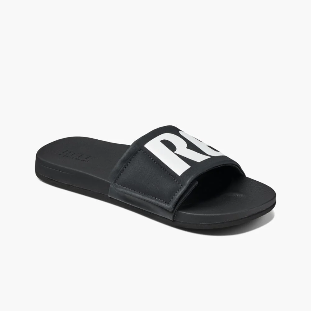 Reef Men CUSHION SLIDE BLACK/TE/LOG