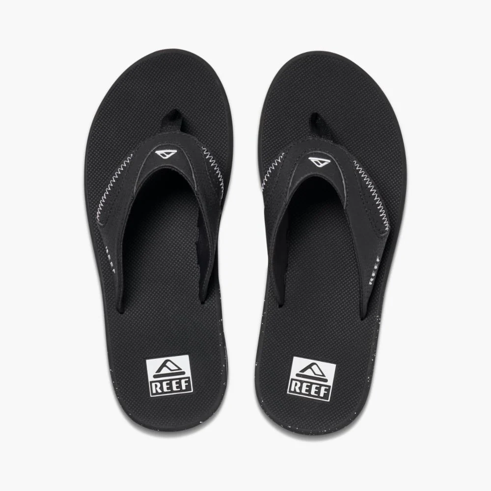 Reef Men FANNING BLACK/BLACK/WHITE - Image 2