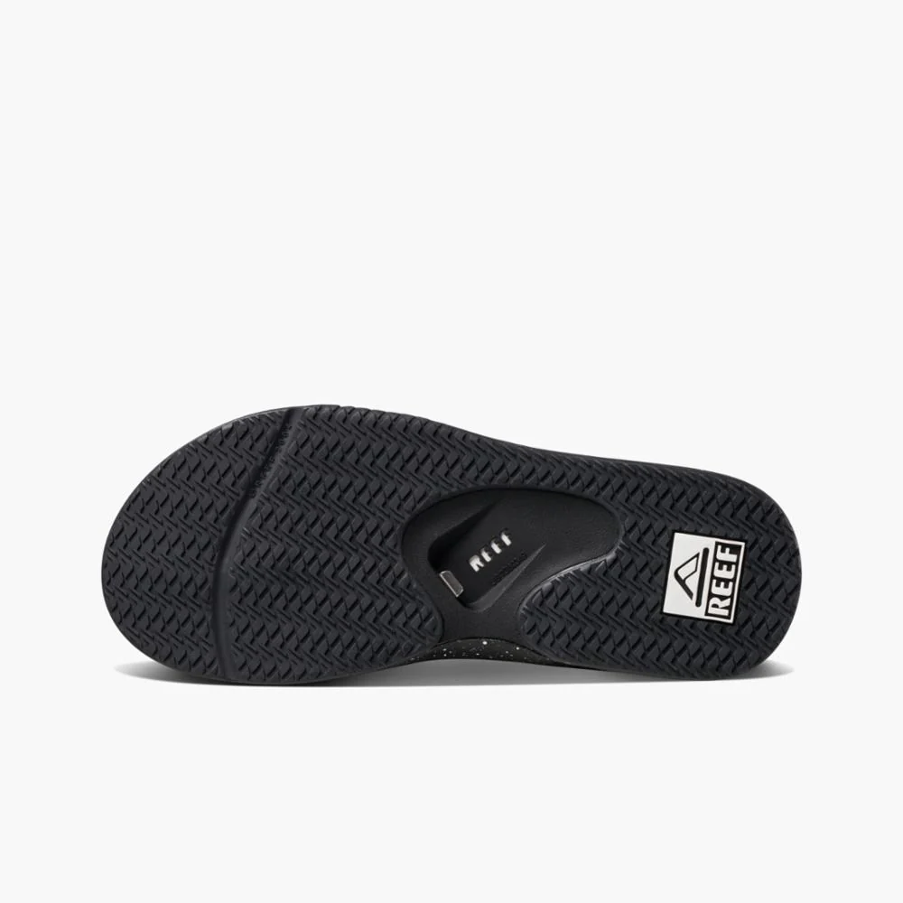 Reef Men FANNING BLACK/BLACK/WHITE - Image 3