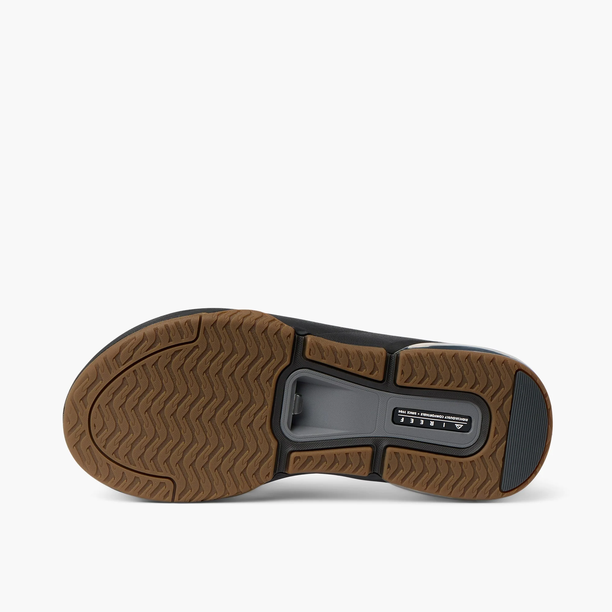 REEF MEN FANNING + BLACK/GUM - Image 4