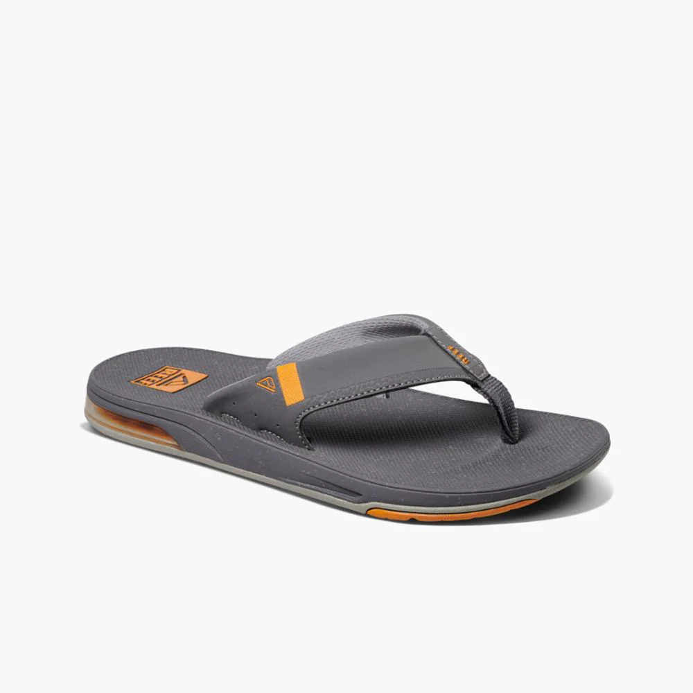 Reef Men FANNING LOW DK.GREY/ORANGE