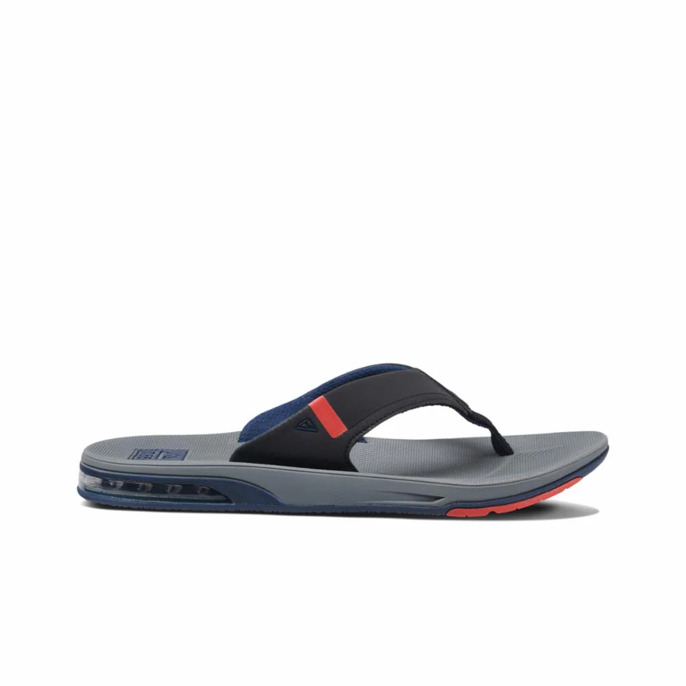 Reef Men FANNING LOW GREY/BLACK/RED - Image 2