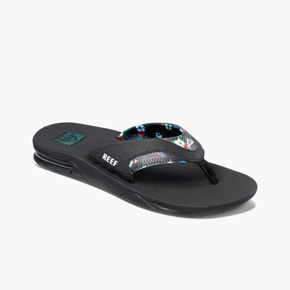 Reef Men FANNING PRINTS BLACK/FLORAL