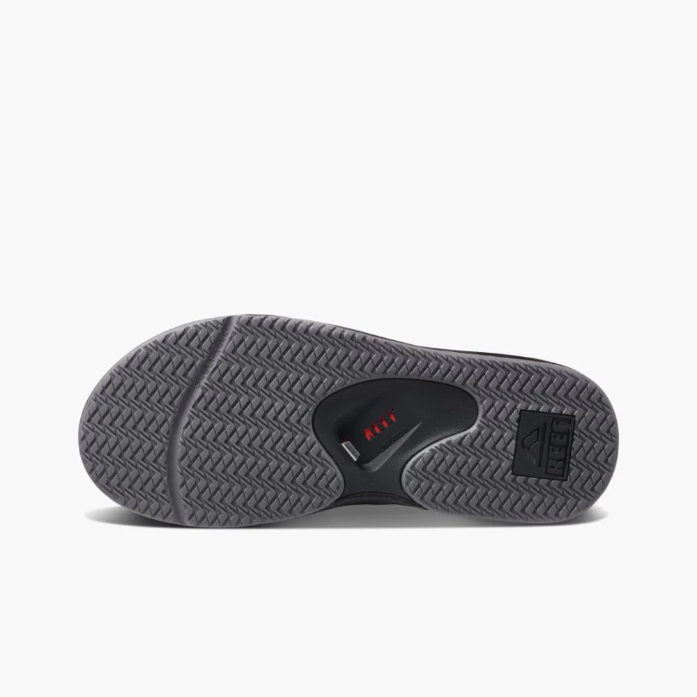 Reef Men FANNING PRINTS GREY PLAID/ BLA - Image 4