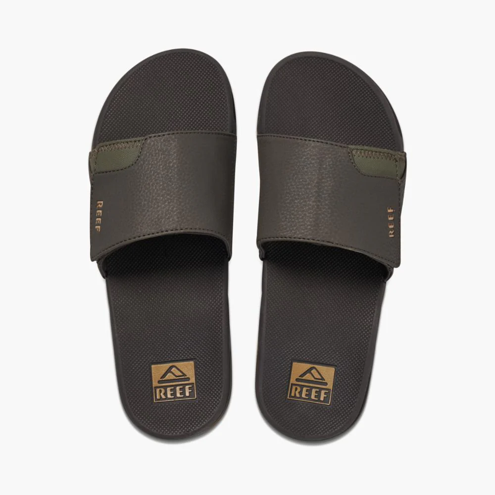 Reef Men FANNING SLIDE BROWN/GUM - Image 3