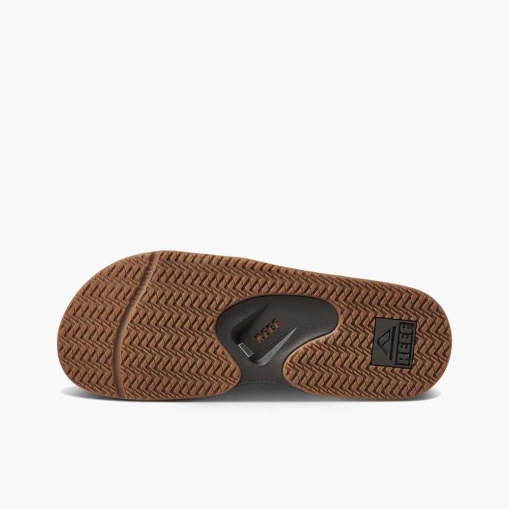 Reef Men FANNING SLIDE BROWN/GUM - Image 4