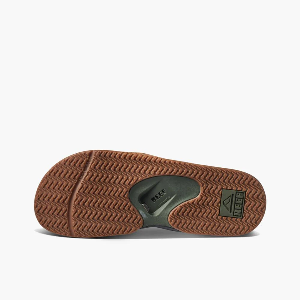 Reef Men FANNING SLIDE DARK OLIVE - Image 4