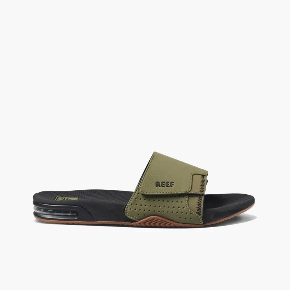 Reef Men FANNING SLIDE OLIVE/GUM - Image 2