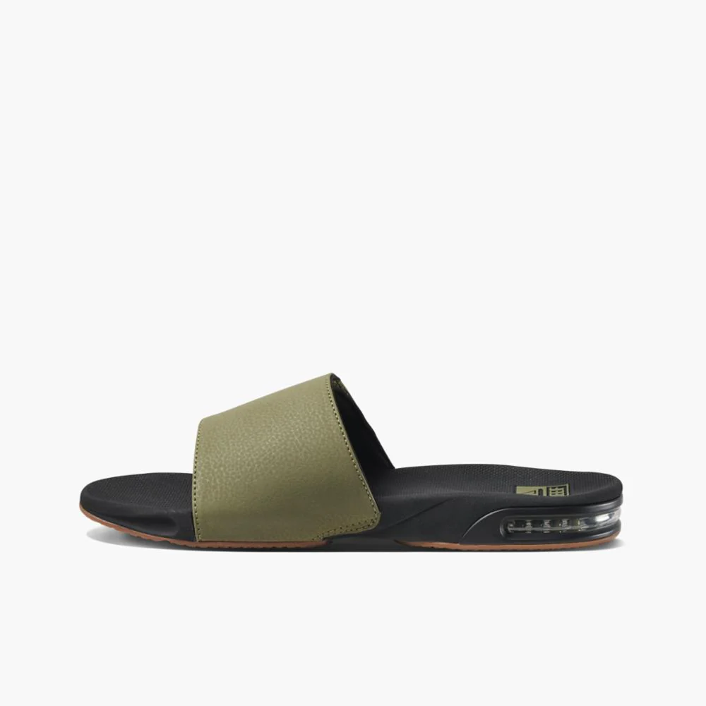 Reef Men FANNING SLIDE OLIVE/GUM - Image 3