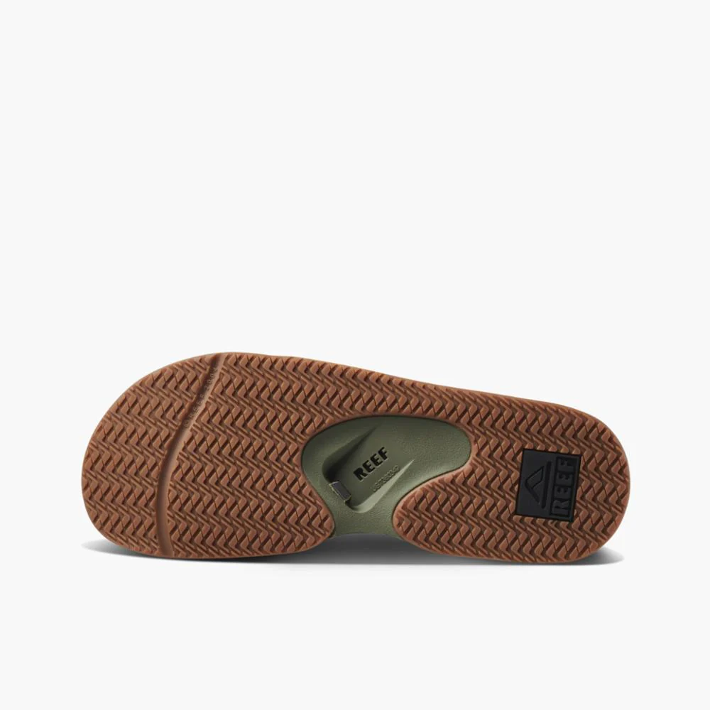 Reef Men FANNING SLIDE OLIVE/GUM - Image 5