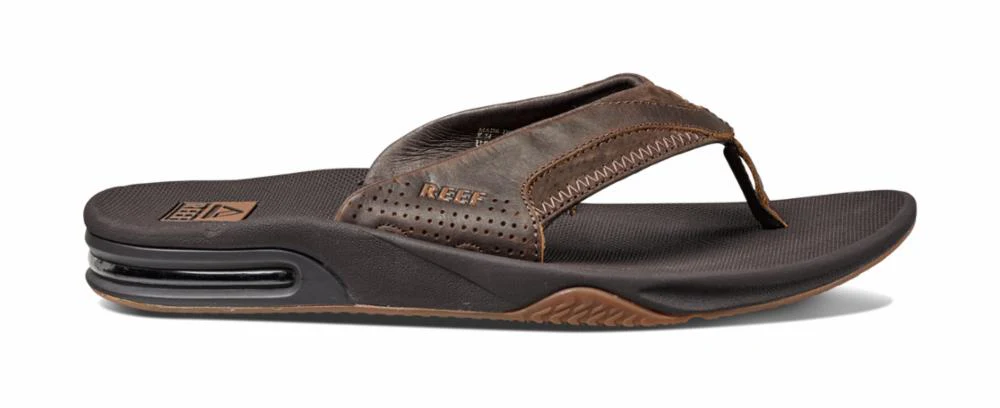 Reef Men LEATHER FANNING BROWN - Image 2