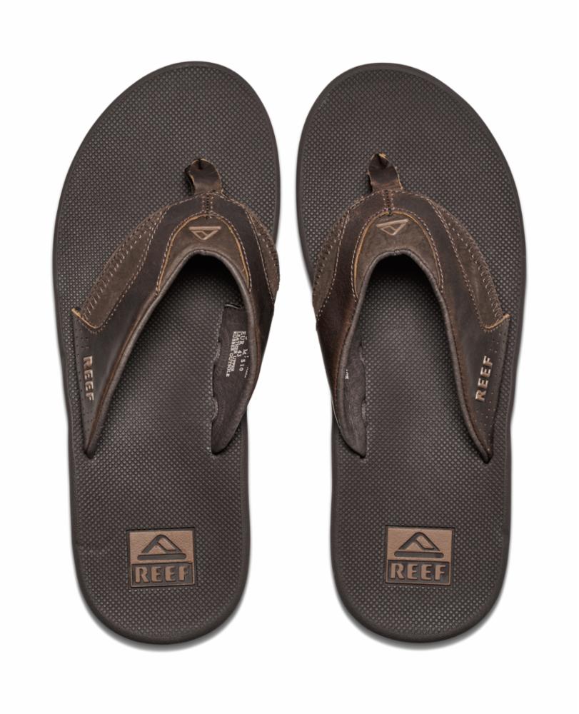 Reef Men LEATHER FANNING BROWN - Image 3