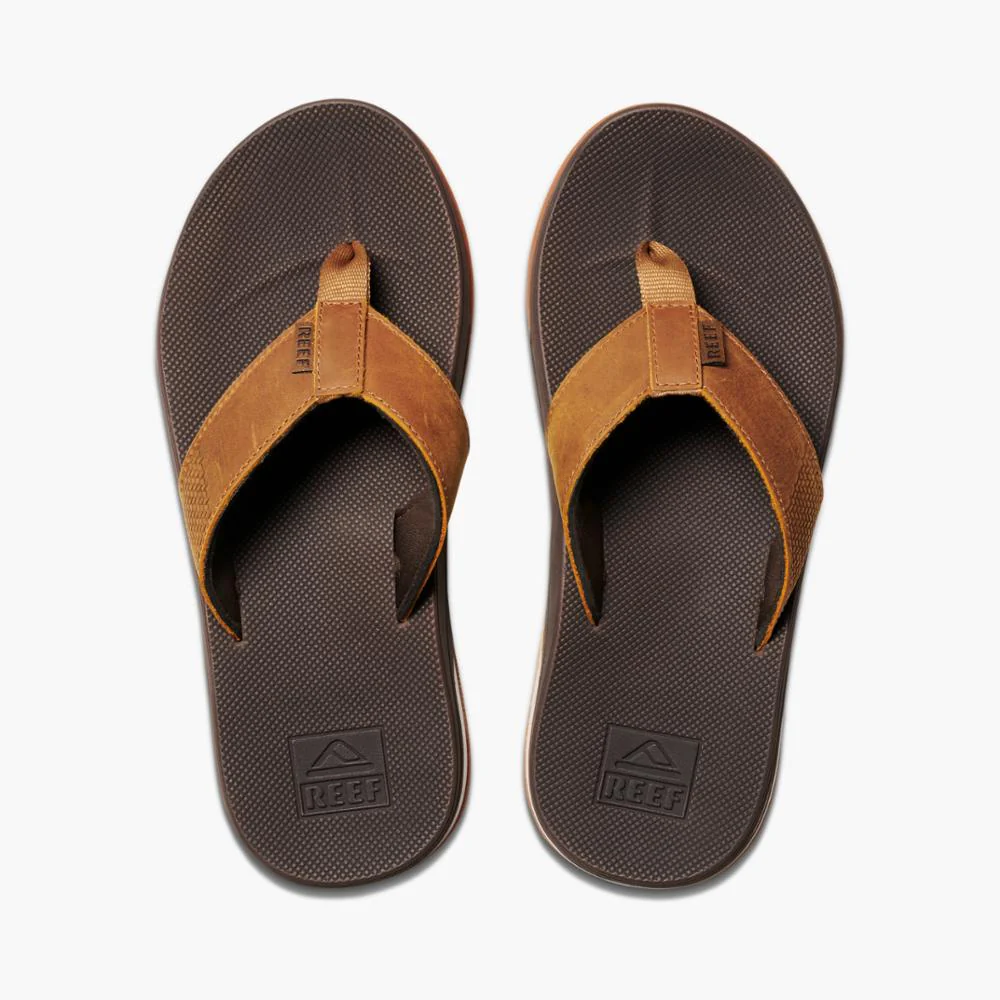 Reef Men LEATHER FANNING LOW BROWN - Image 3
