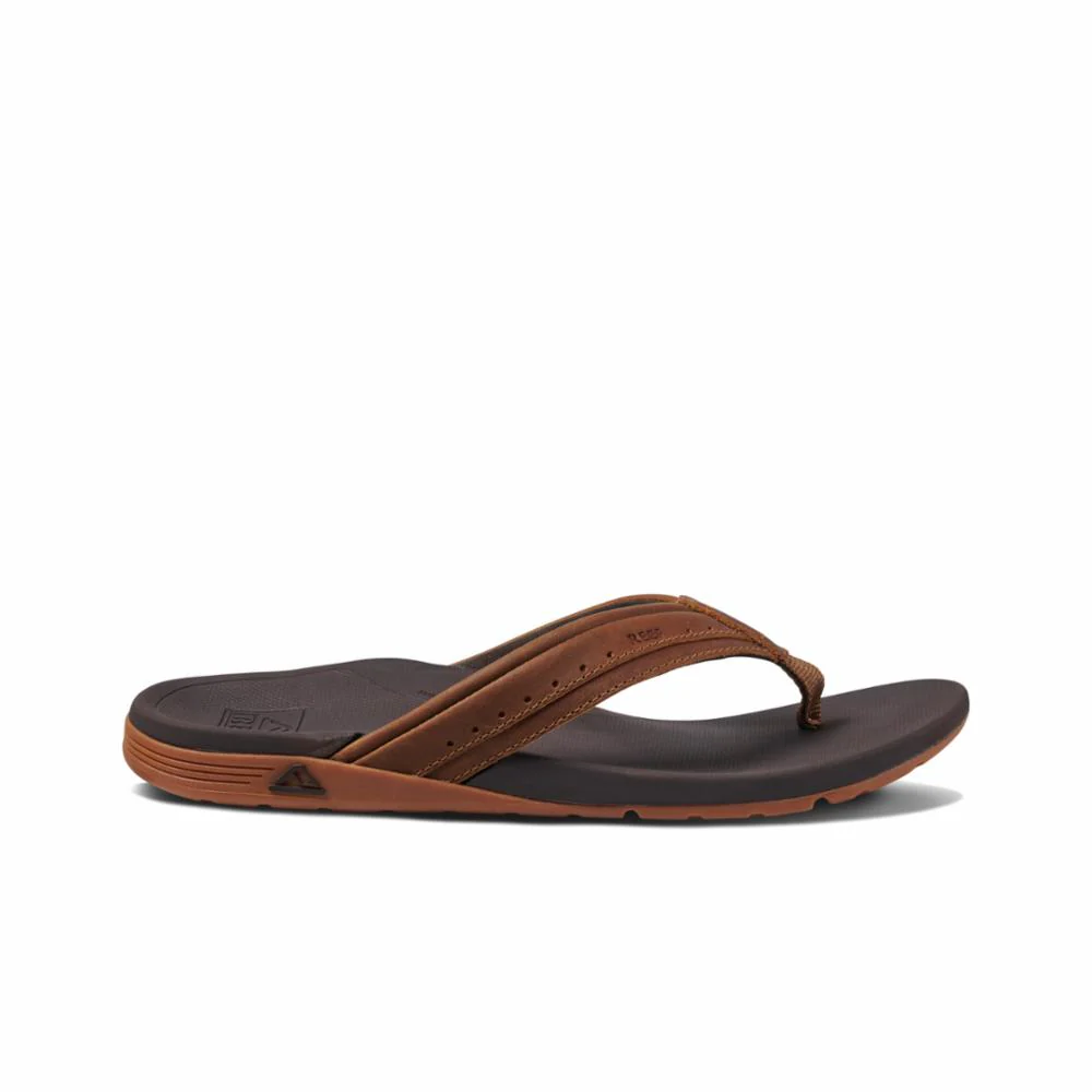 Reef Men LEATHER ORTHO-SPRING BROWN - Image 2