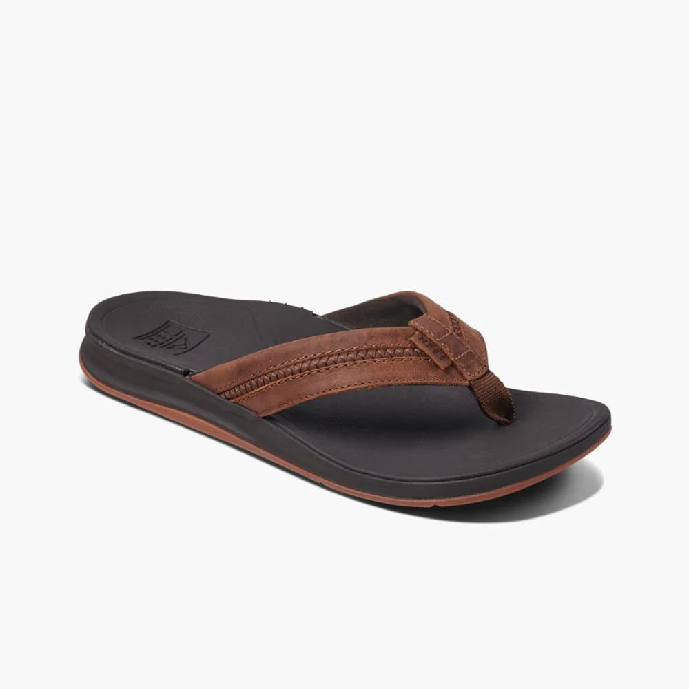 Reef Men LEATHER ORTHO-COAST BROWN