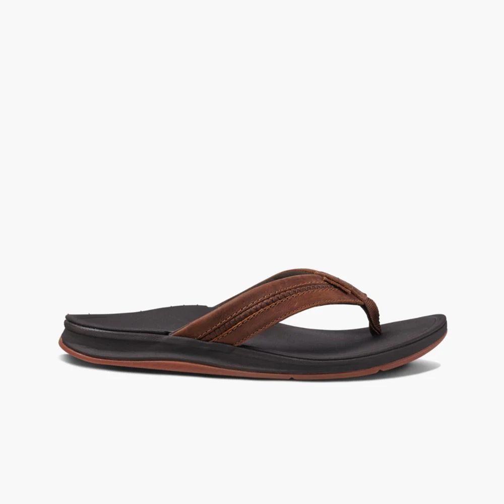 Reef Men LEATHER ORTHO-COAST BROWN - Image 2