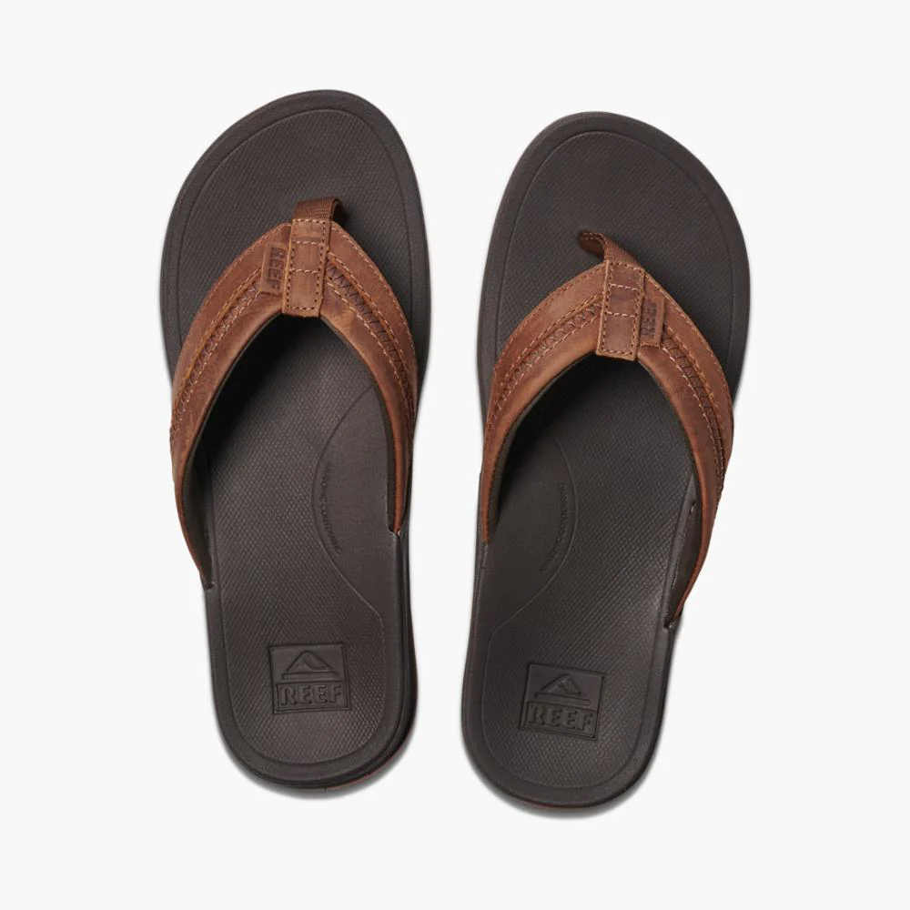 Reef Men LEATHER ORTHO-COAST BROWN - Image 3