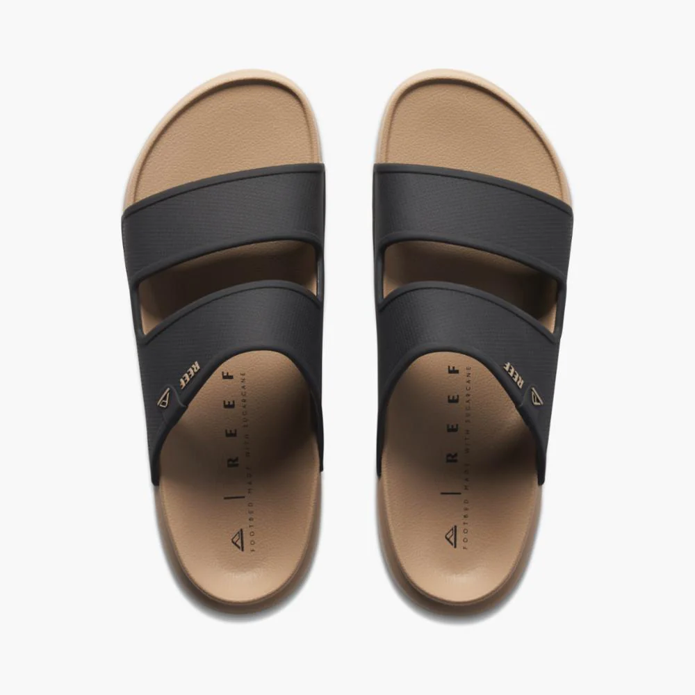 Reef Men OASIS DOUBLE UP BLACK/TAN - Image 3