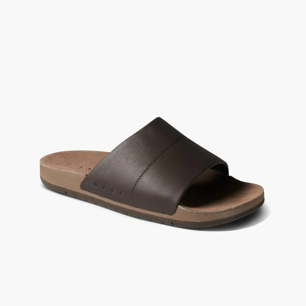 Reef Men OJAI SLIDE BROWN LEATHER