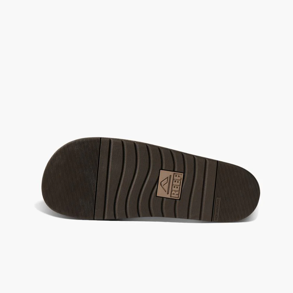 Reef Men OJAI SLIDE BROWN LEATHER - Image 4