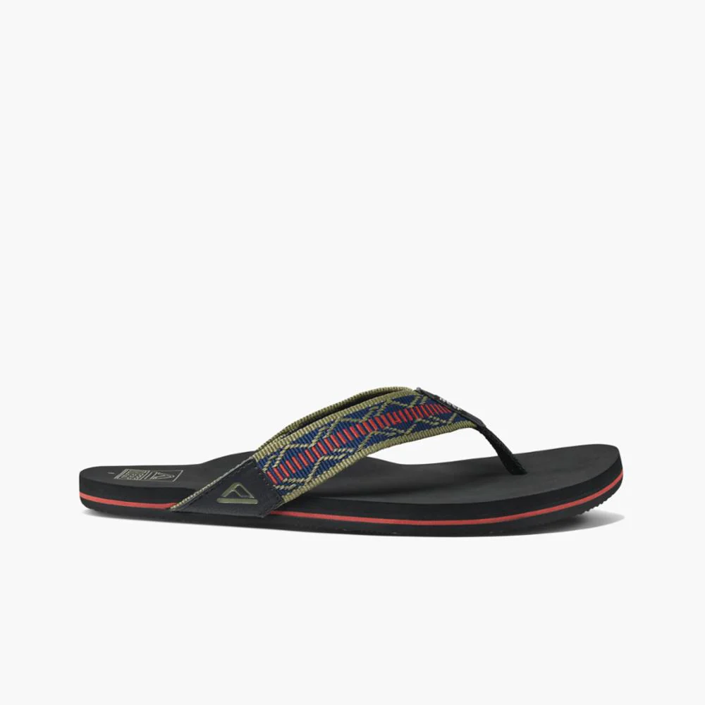 Reef Men REEF NEWPORT WOVEN NAVY/RED - Image 2