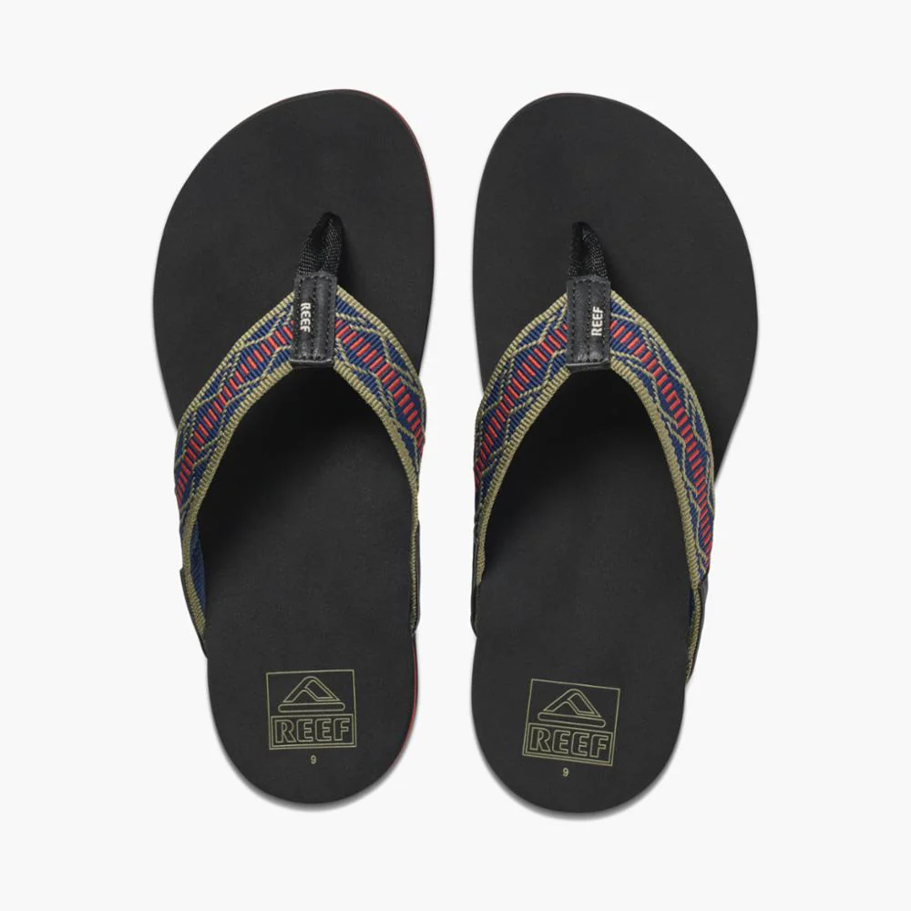 Reef Men REEF NEWPORT WOVEN NAVY/RED - Image 3