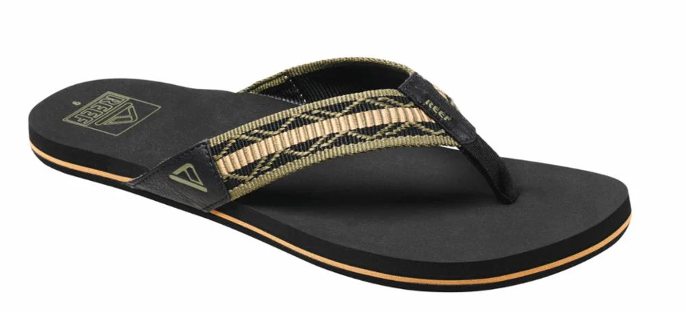 Reef Men REEF NEWPORT WOVEN OLIVE/YELLOW