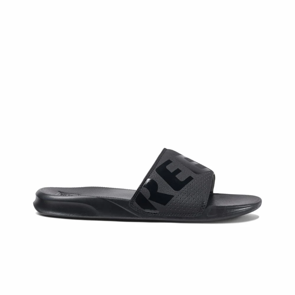 Reef Men REEF ONE SLIDE ALL BLACK - Image 2