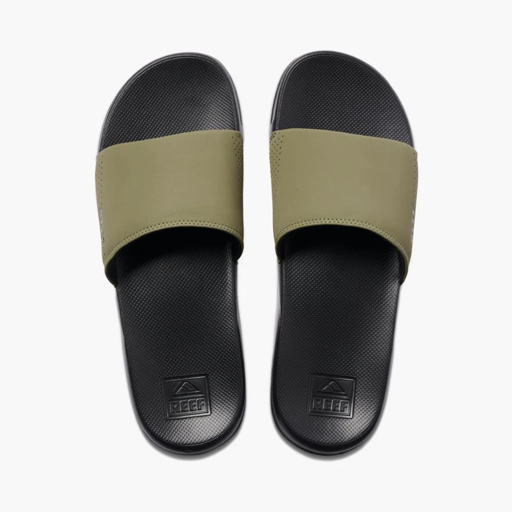 Reef Men REEF ONE SLIDE BLACK/OLIVE - Image 3