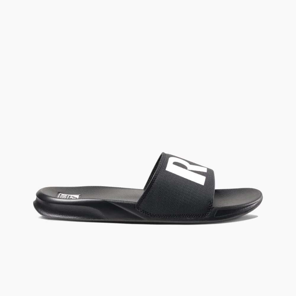 Reef Men REEF ONE SLIDE BLACK/WHTIE - Image 2