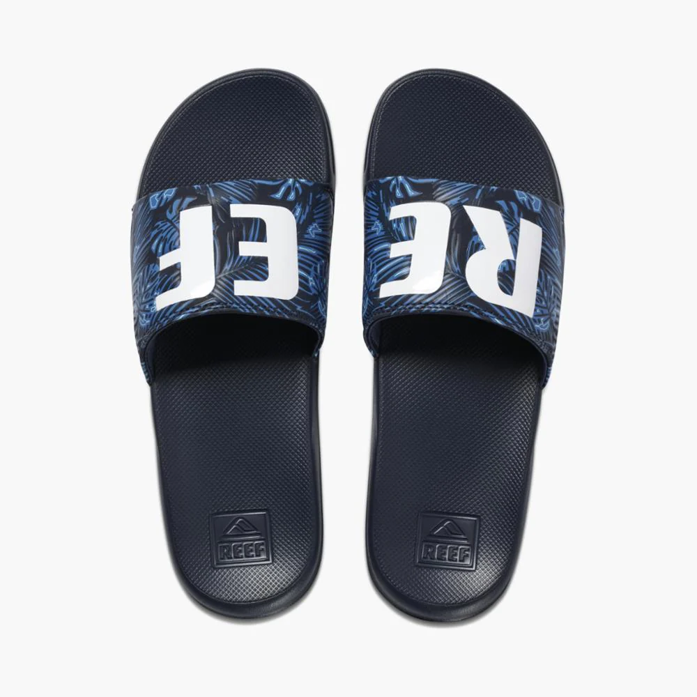Reef Men REEF ONE SLIDE NAVY PALM - Image 3
