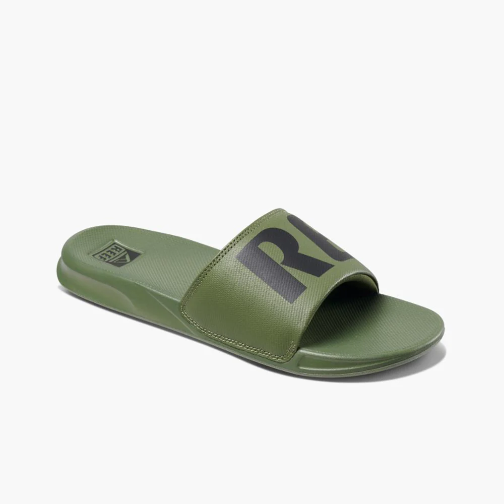 Reef Men REEF ONE SLIDE OLIVE