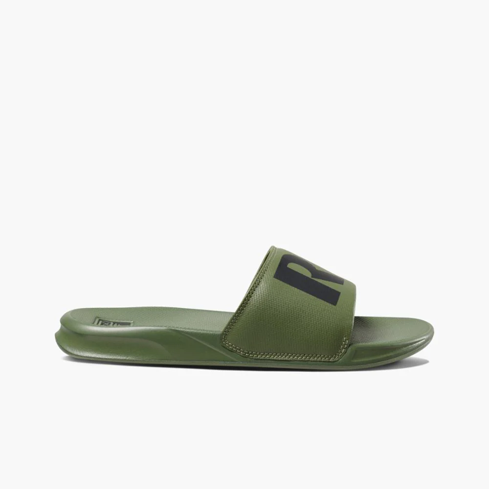 Reef Men REEF ONE SLIDE OLIVE - Image 2