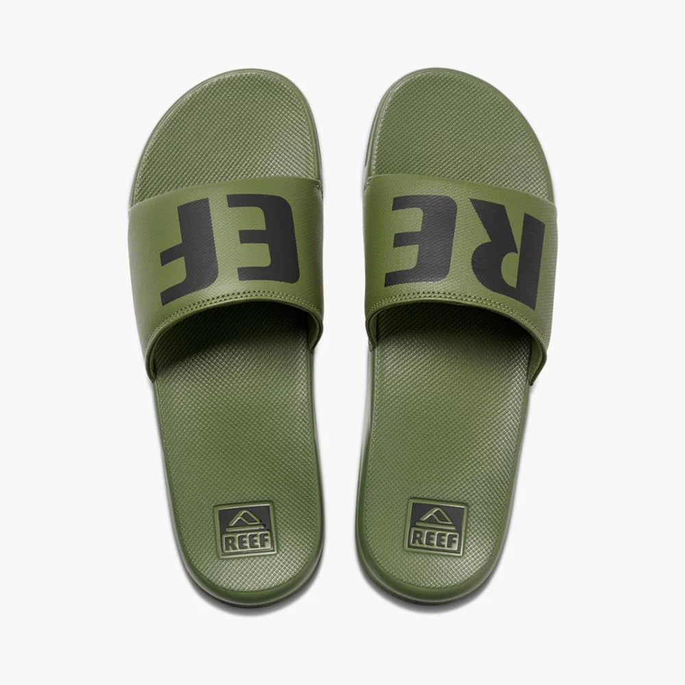 Reef Men REEF ONE SLIDE OLIVE - Image 3