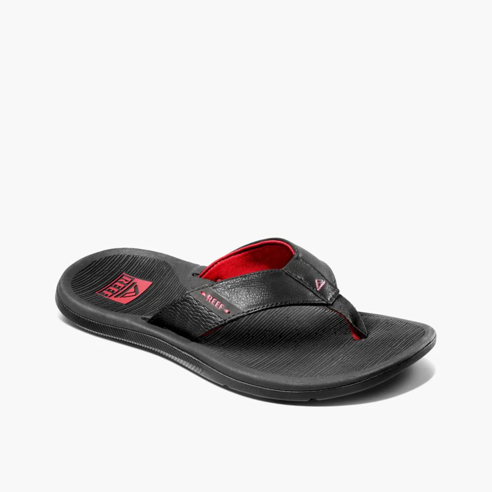 Reef Men REEF SANTA ANA RAVEN/RED