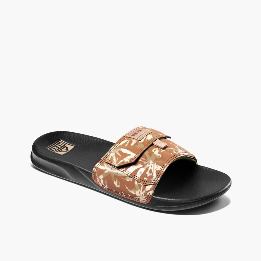 Reef Men REEF STASH SLIDE CAMO PALMS