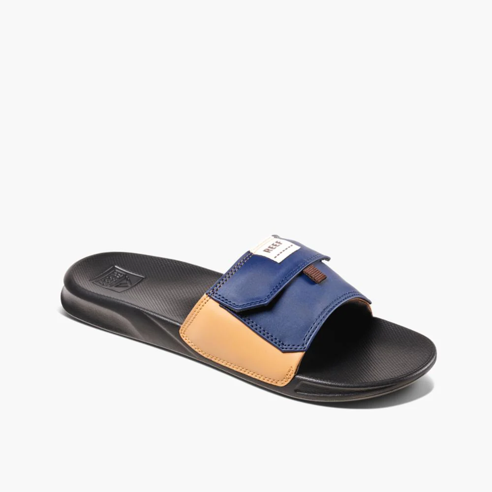 Reef Men REEF STASH SLIDE RETRO BROWN