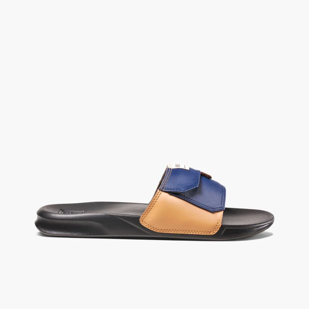 Reef Men REEF STASH SLIDE RETRO BROWN - Image 2