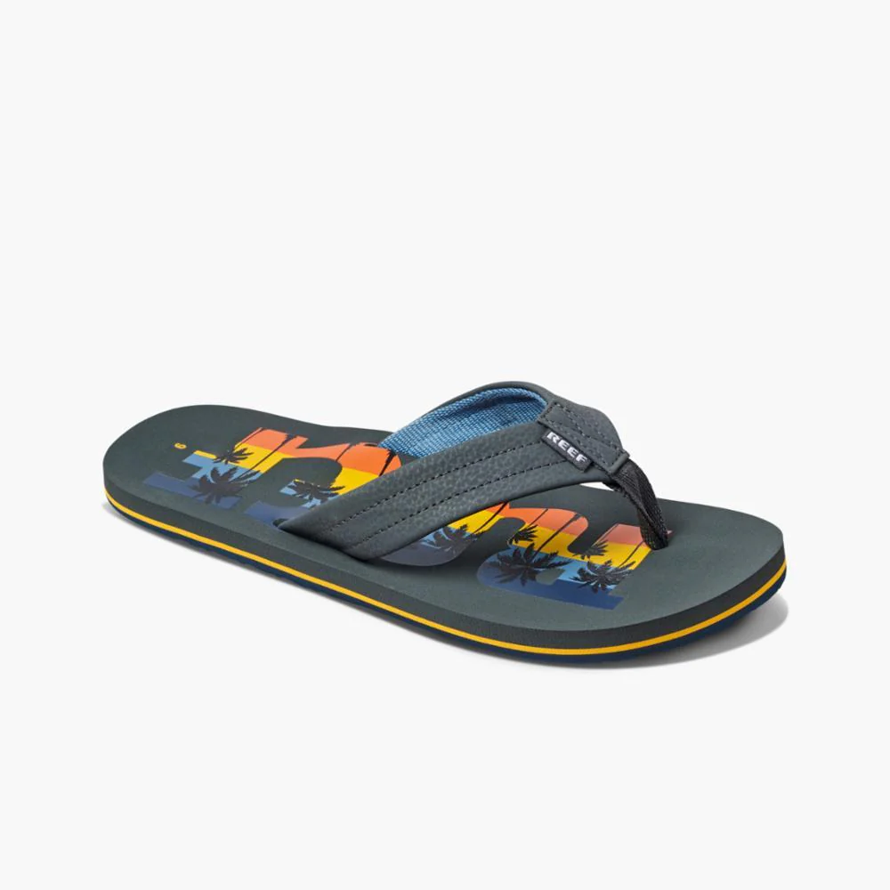 Reef Men REEF WATERS GREY PALM WORD