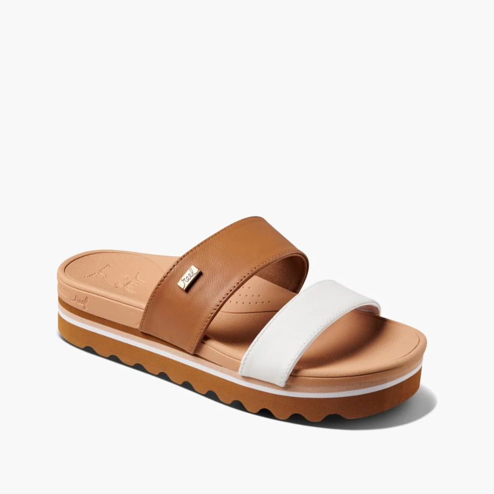 Reef Women BANDED HORIZON HI TAN/WHITE