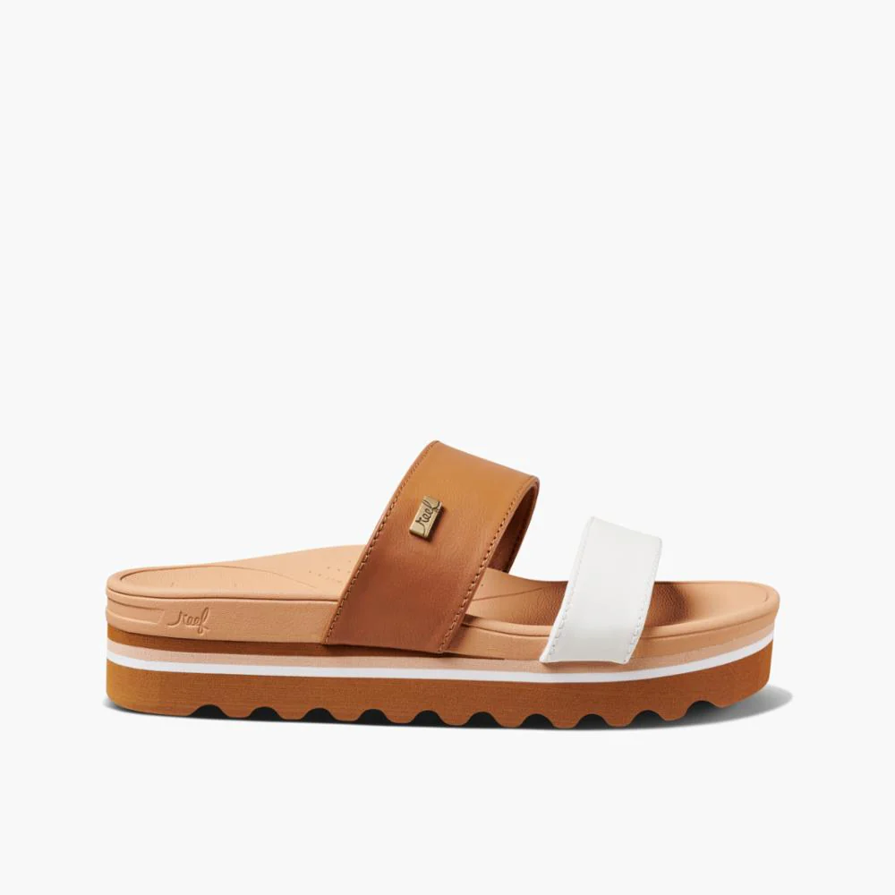 Reef Women BANDED HORIZON HI TAN/WHITE - Image 2