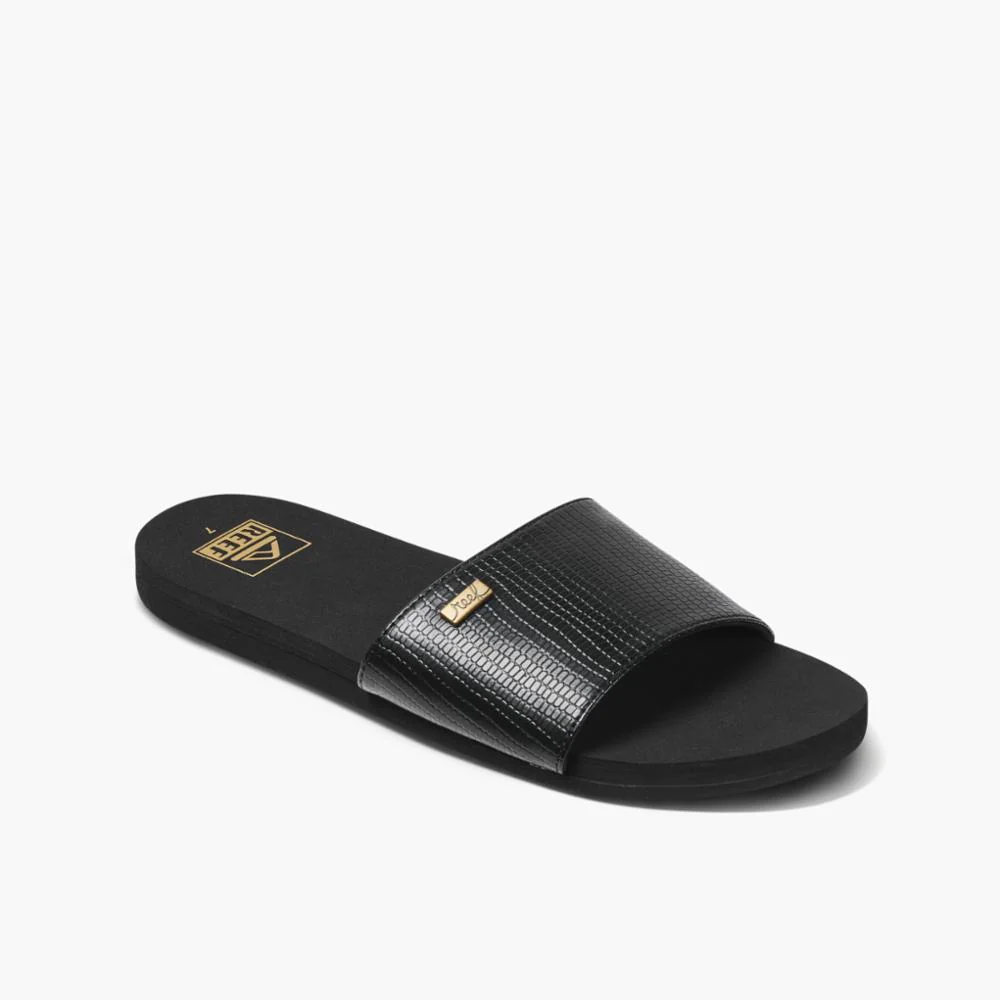 Reef Women BLISS NIGHTS SLIDE BLACK/BLACK