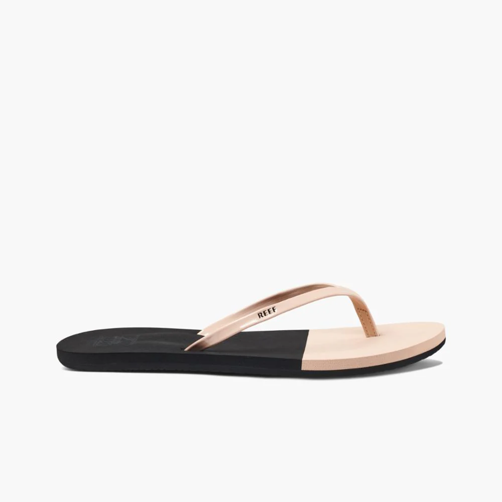Reef Women BLISS TOE DIP BLACK/NUDE - Image 2