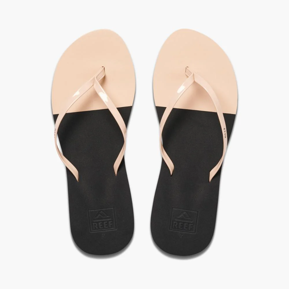 Reef Women BLISS TOE DIP BLACK/NUDE - Image 3
