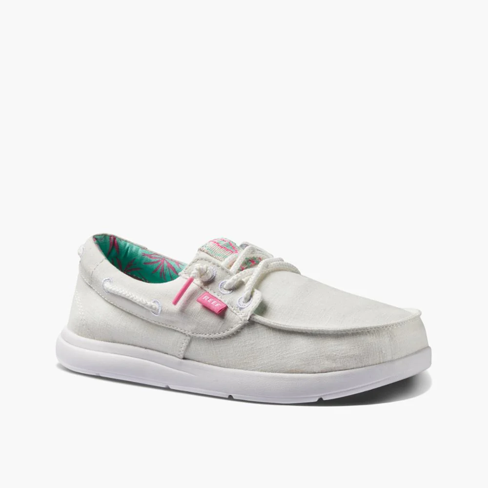 Reef Women CUSHION COAST BOAT WHITE