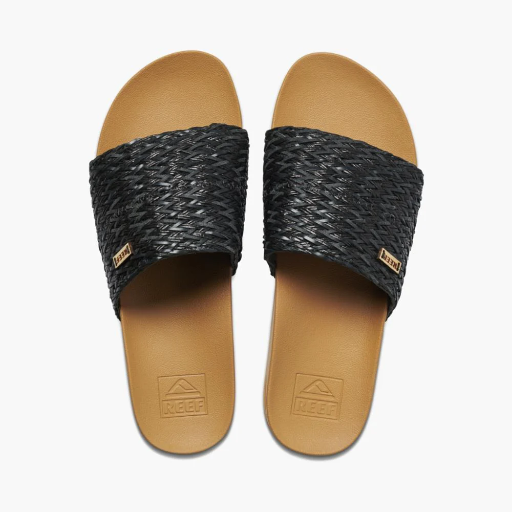 Reef Women CUSHION SCOUT BRAIDS BLACK/TAN - Image 3